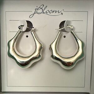 bloom Silver Earrings